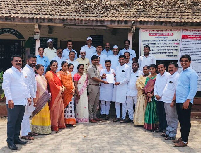 पवार साहेबांच्या घरावर हल्ला करणारा खरा सूत्रधाराला अटक करा : मुळशी तालुका राष्ट्रवादी काँग्रेसची मागणी