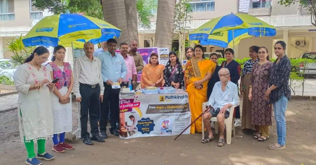 अनिता संदीप काटे यांच्याकडून मेगा आरोग्य शिबिराचे आयोजन