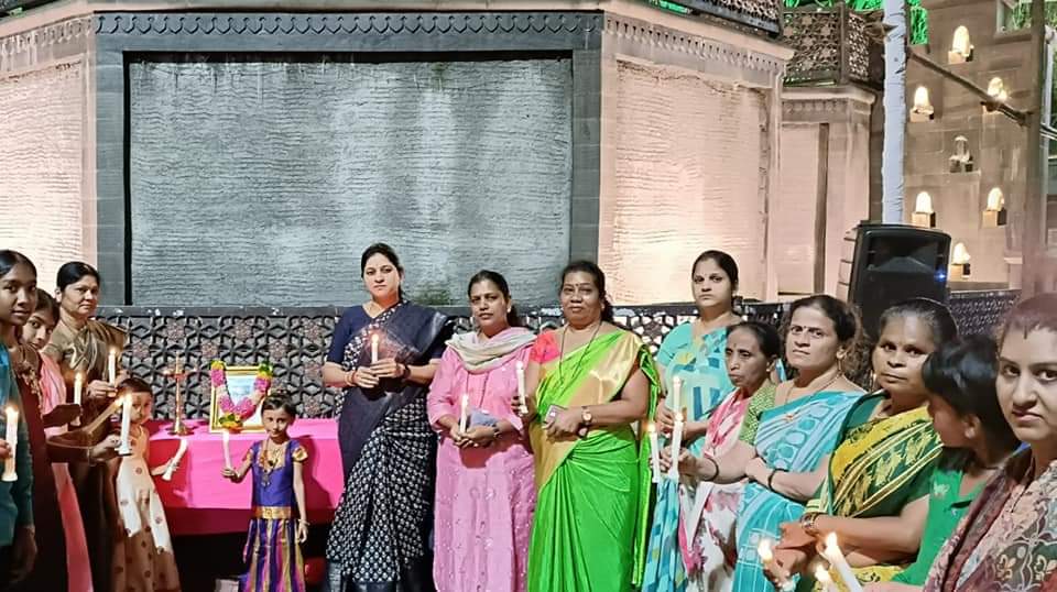 कोथूर्णे घटनेतील अत्याचारित स्वरांजली चांदेकर चिमुरडीला वाढदिनी राष्ट्रवादी महिलाकडून अखेरची श्रद्धांजली
