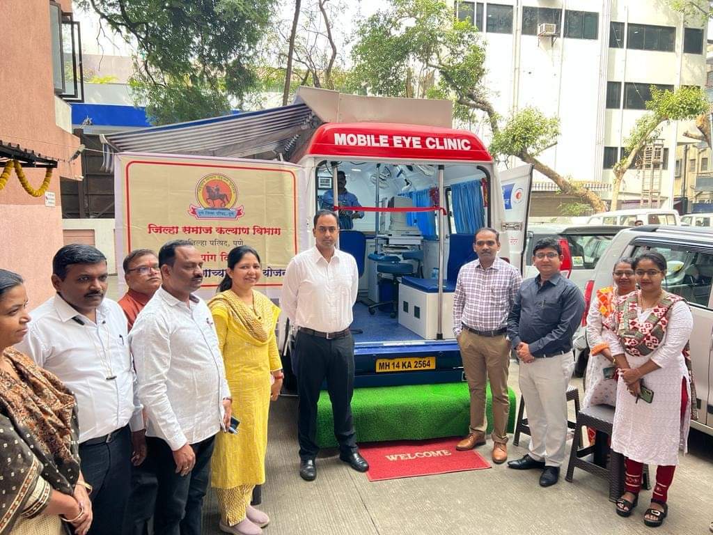 जिल्हा परिषदेत नेत्रतपासणी शिबिराचे आयोजन