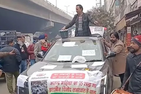 कंपनी तक्रार घेत नसल्याने मालकाने कचरा गोळा करायला वापरली महिंद्राची एक्सयूव्ही 300 कार