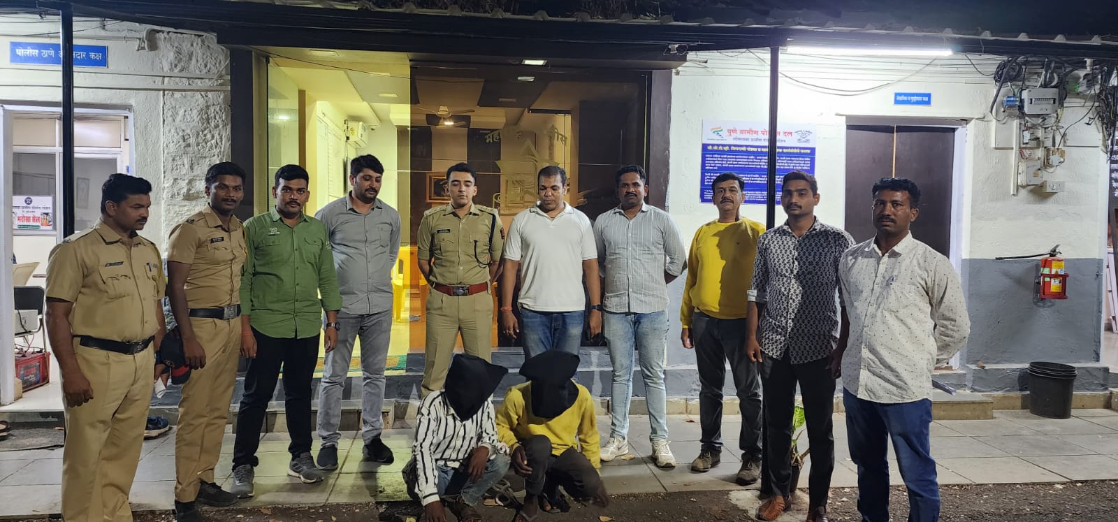 कोणतेही धागेदोरे नसताना २४ तासात गुन्हेगारास जेरबंद, लोणावळा ग्रामीण पोलीसांना यश