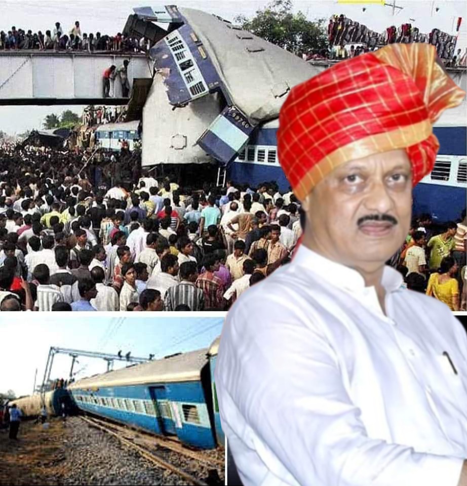 रेल्वे अपघाताची उच्चस्तरीय चौकशीची अजित पवारांनी केली मागणी