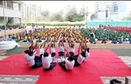 पी. के. इंटरनॅशनल स्कूलमध्ये योग दिनानिमित्त विविध कार्यक्रम