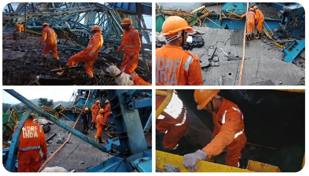 समृद्धी महामार्गावर मध्यरात्री क्रेन कोसळून झालेल्या अपघातात १६ कामगार ठाऱ