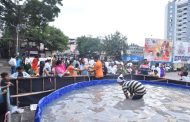 मूर्ती विसर्जन हौद व मूर्ती संकलन केंद्राचे आयोजन :- नगरसेवक संदीप वाघेरे यांचा उपक्रम