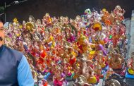 नाना काटे सोशल फाउंडेशनच्या वतीने श्री गणेश मूर्तीदान संकलनात १३ हजार ७२० गणेशमूर्तीचे संकलन