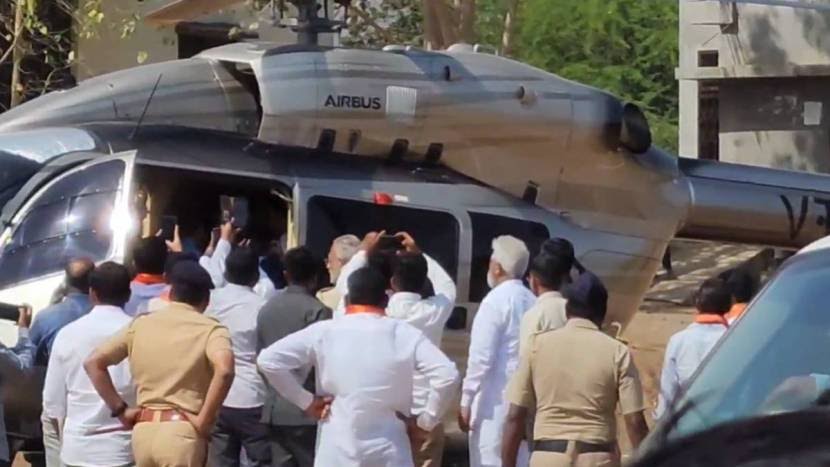 खासदार श्रीकांत शिंदे यांनी यांच्यासाठी मंत्री दादा भुसे, उदय सामंत यांना हेलिकॉप्टरमधून खाली उतरवले तेव्हा... व दशमी त्यांना