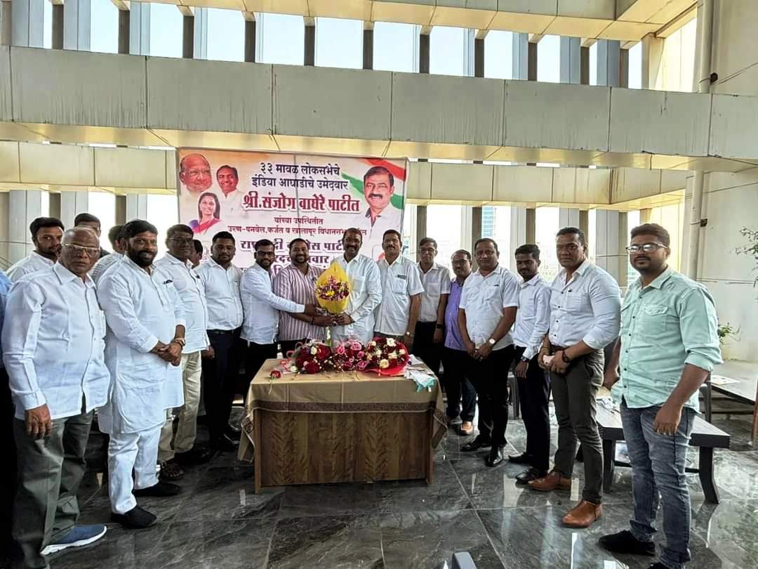 संजोग वाघेरे यांच्या विजयासाठी ताकद लावू , कर्जत-खालापूरमध्ये गावोगावाठी वाघेरेंचे जोरदार स्वागत....