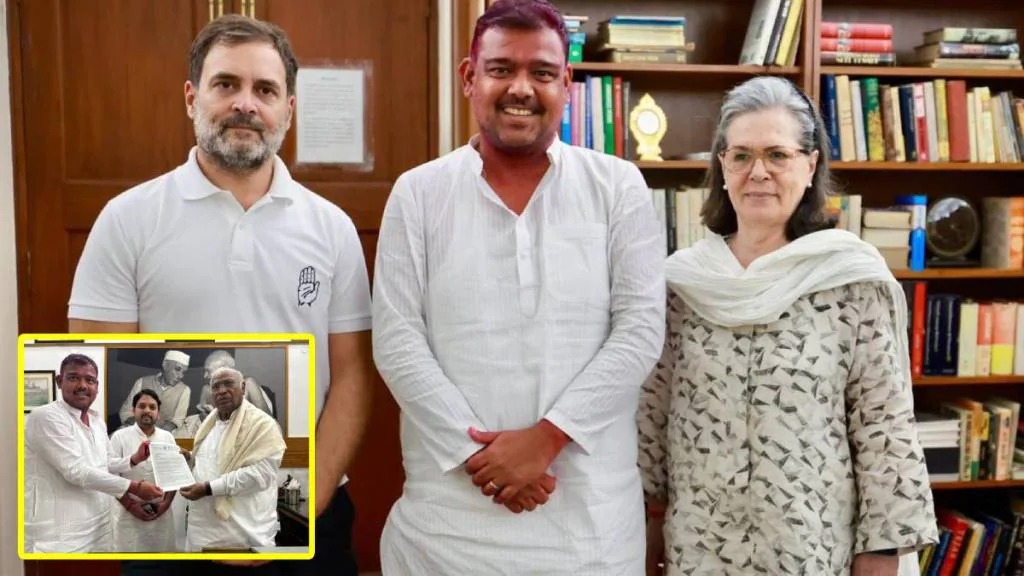 सांगलीचे अपक्ष खासदार विशाल पाटील यांचा काँग्रेसला पाठिंबा