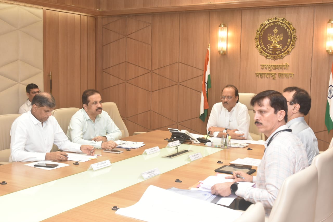 ताथवडे येथील स्पाईन रस्ता, उड्डाणपूल, एसटीपी अशा नियोजित नागरी सुविधा उभारणीचा अजित पवारांनी घेतला आढावा