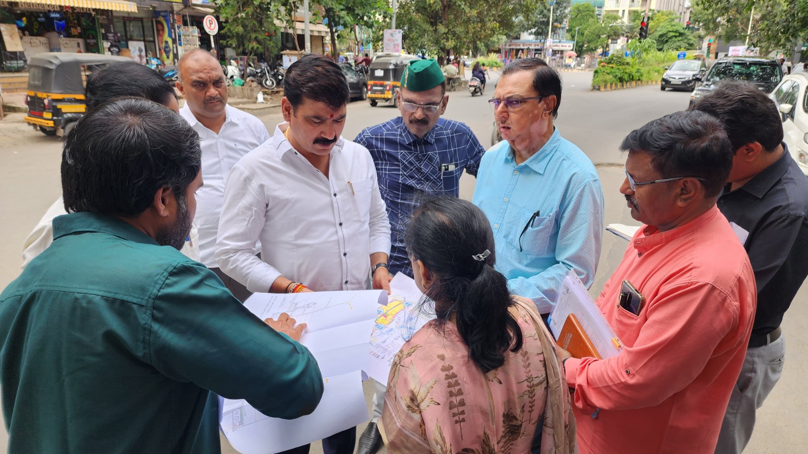 पिंपळे सौदागरमधील कुणाल आयकॅान रस्त्याचा कामास लवकरच सुरुवात - नाना काटे