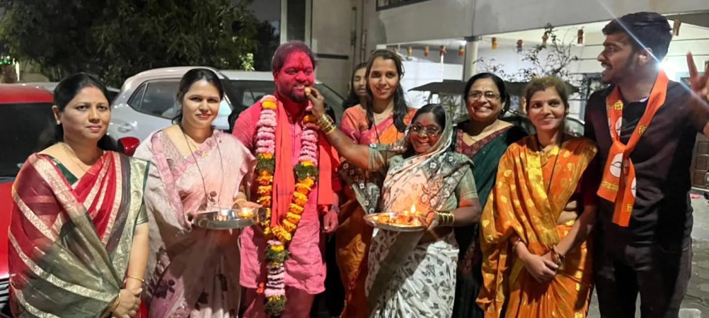 बापू कातळे ठरले प्रभाग १६ चे जॉइंट किलर ; रावेत–किवळे – मामुर्डीतून सत्ताधाऱ्यांची सत्ता उलथवली